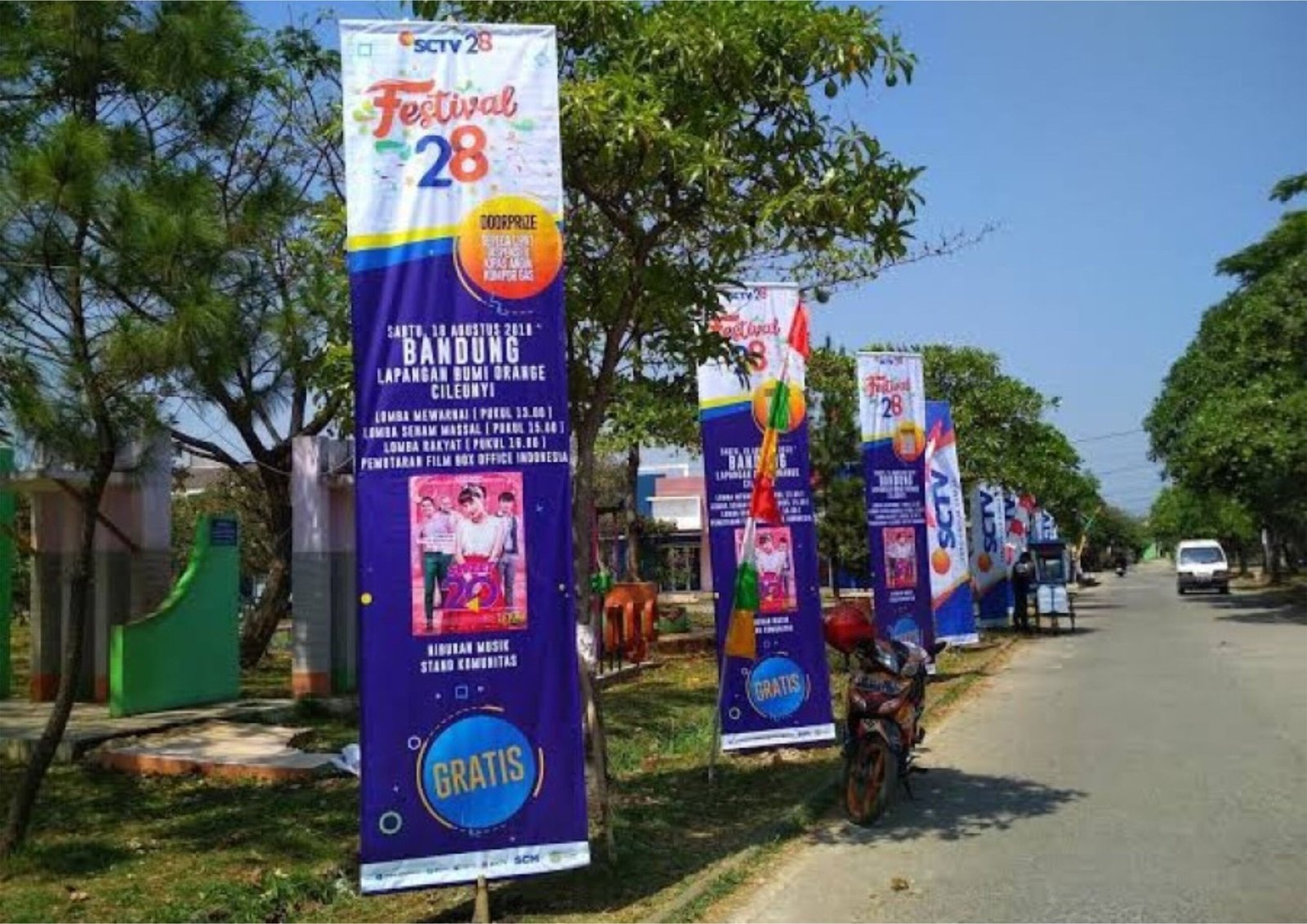 Pembuatan dan Pemasangan T Banner Jogja