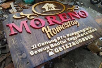 Produksi Papan Nama Homestay