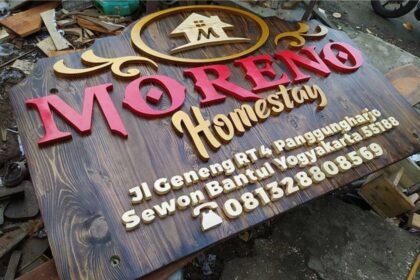 Produksi Papan Nama Homestay
