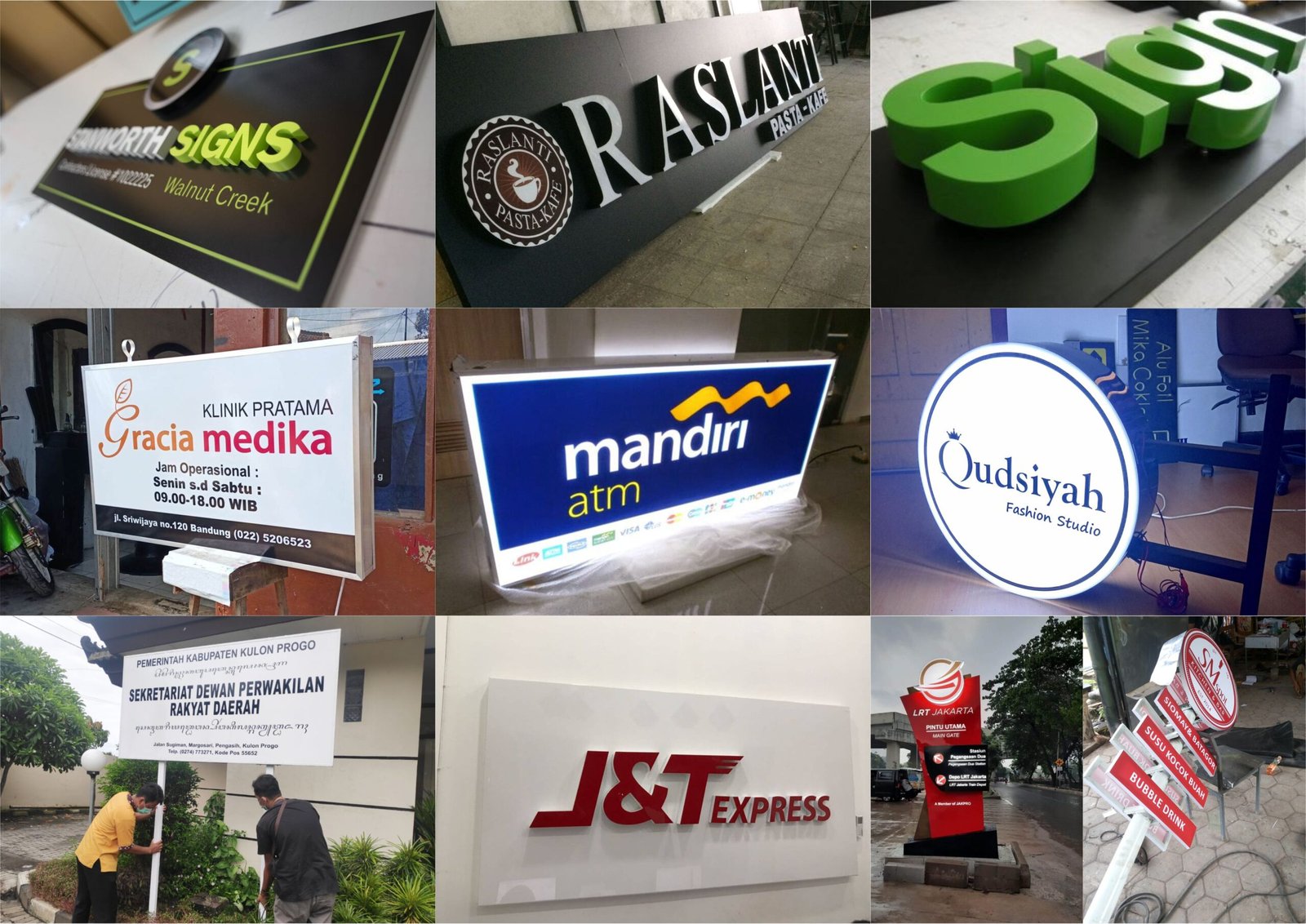 Jasa Neon Box dan Papan Nama Jogja