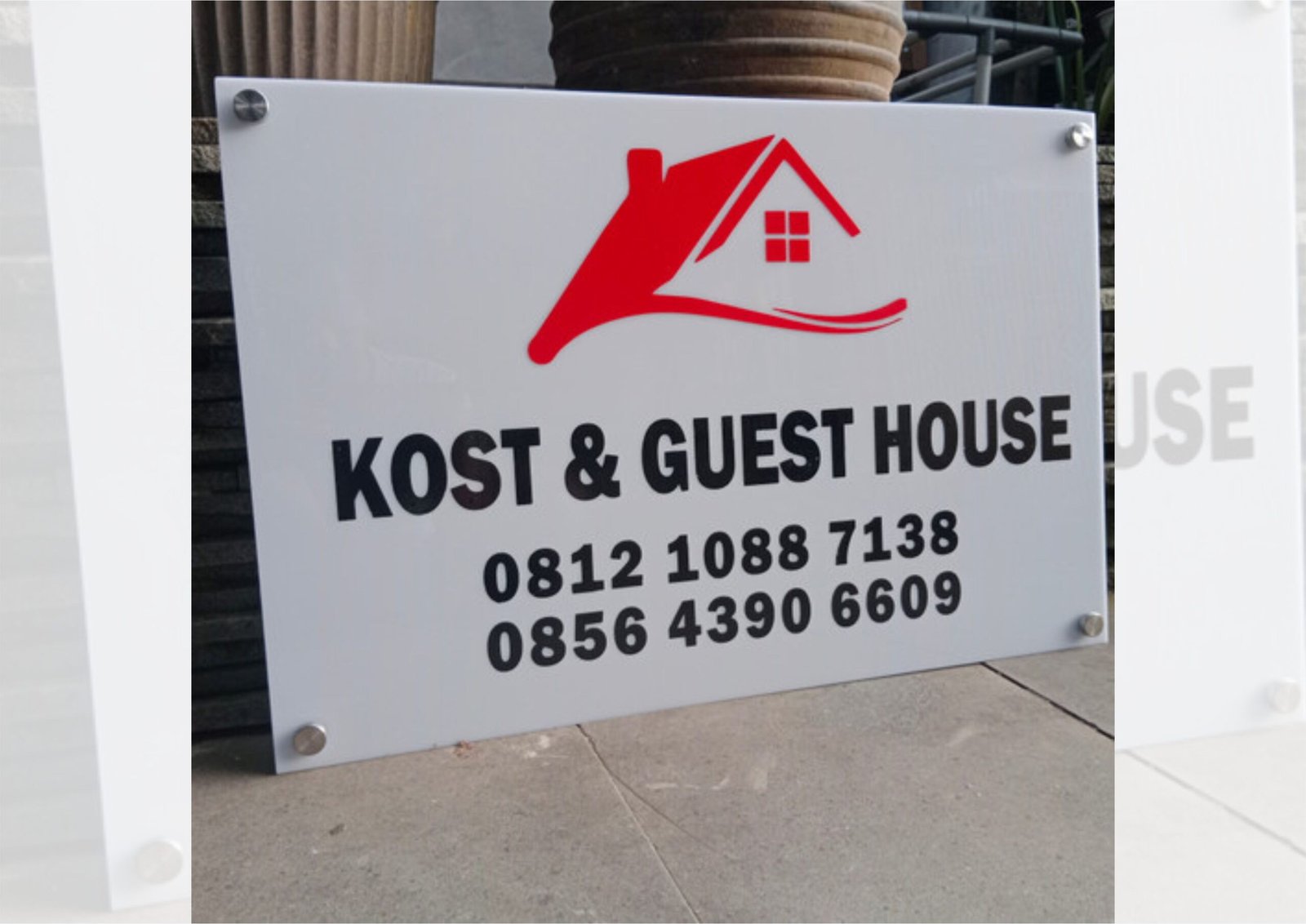 Papan Nama Homestay 01-03